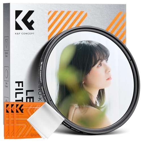 Amazon | K&F CONCEPT 62mm ND2-400&1/4ブラックミスト 多機能