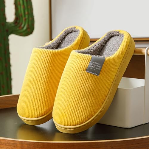 House Slippers for Women Memory Foam Non Slip Comfy Warm Bedroom Shoes Mens Unisex Fall Winter Indoor Outdoor Shoes2