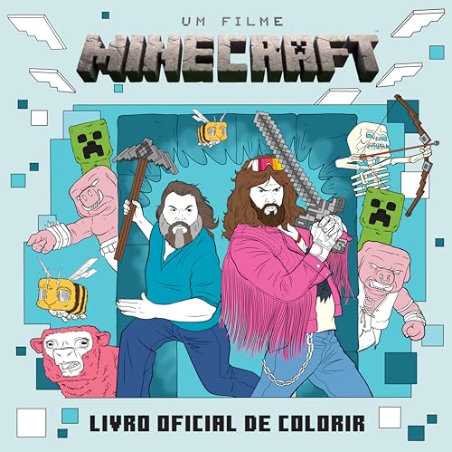 Um filme Minecraft | Livro oficial de colorir