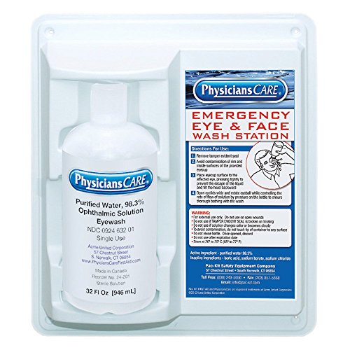 32-OZ. EYE & SKIN FLUSHSTATION W/ONE 32-OZ