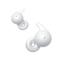 Sony LinkBuds Open – Cuffie Bluetooth True Wireless Aperte – Suono trasparente, comfort, 4,8 g, Alta qualità del suono, IPX4, connessione Multipoint, batteria fino a 22 ore, iOS e Android – White