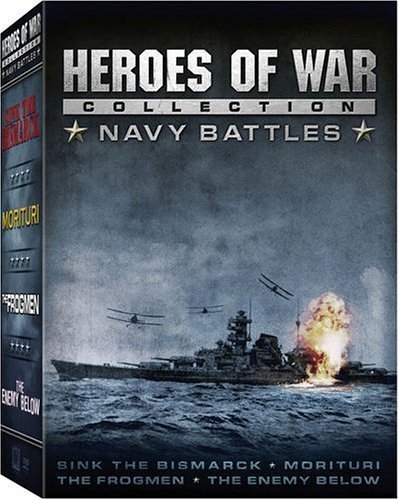 Heroes of War Collection - Navy Battles (The Enemy Below, The Frogmen, Morituri, Sink the Bismarck!) by 20th Century Fox