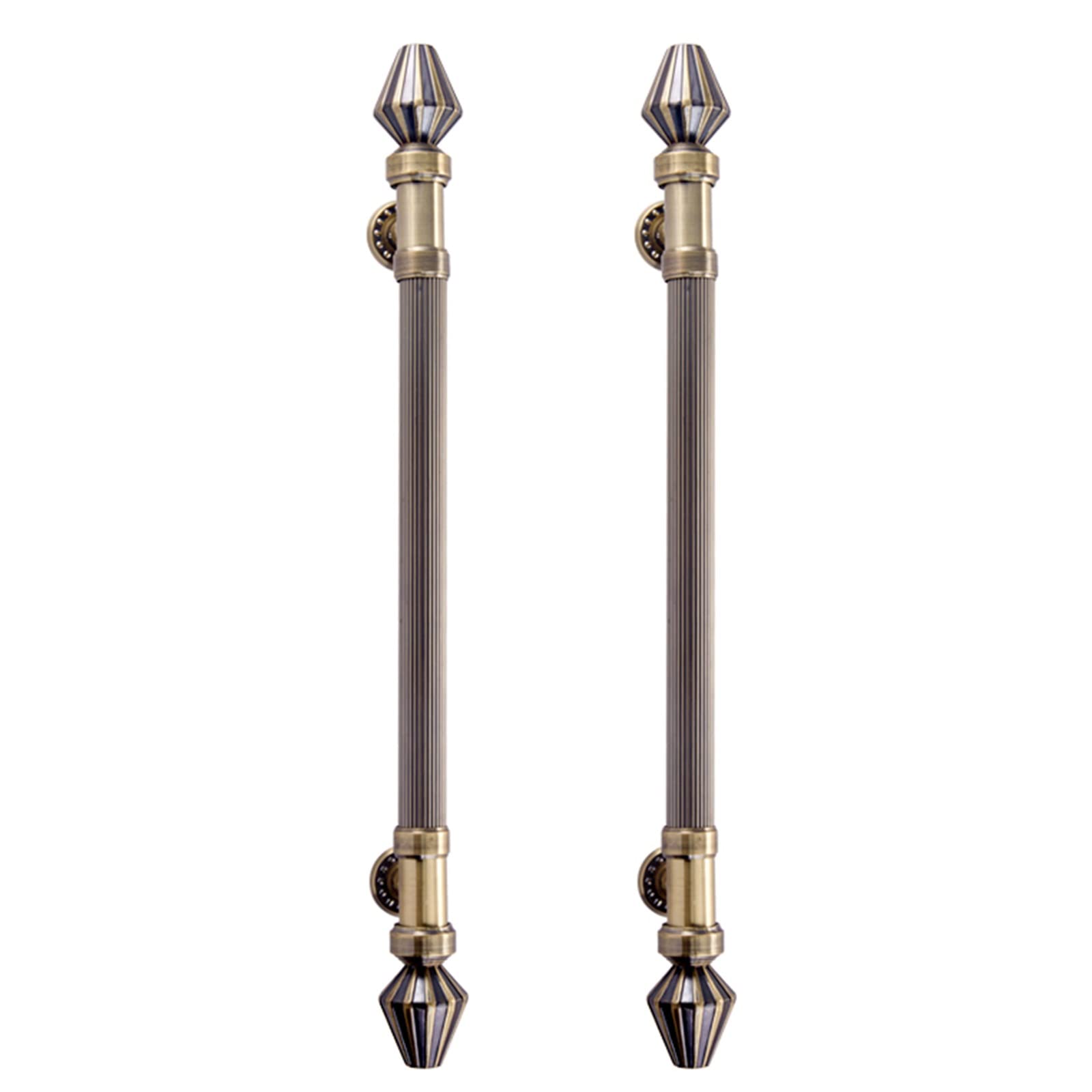 Cwcqgh Bronze Large Push Pull Bar Handle, Entry Door Handle 60Cm/80Cm/120Cm/150Cm, Sliding Barn Door Handle, Heavy Duty Double Sided H Shape Swing Glass Door Handle,-150Cm/59Inch