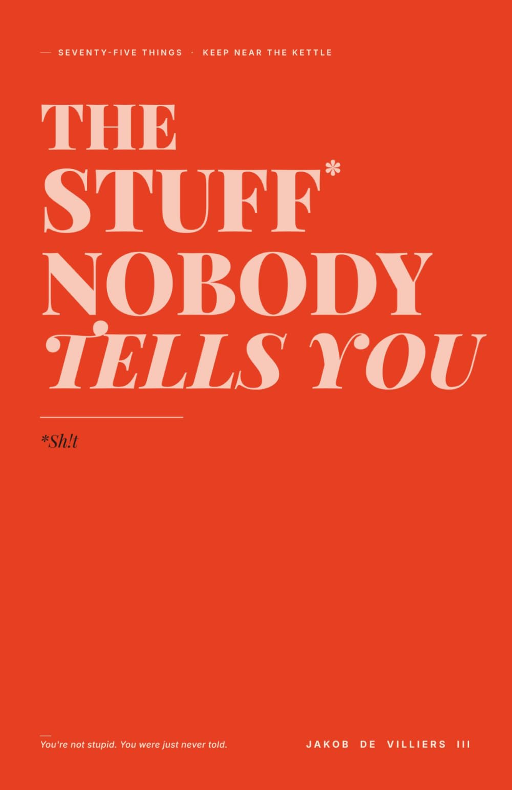 The Stuff Nobody Tells You: The no-judgment guide to the everyday grown-up things everyone pretends they already know