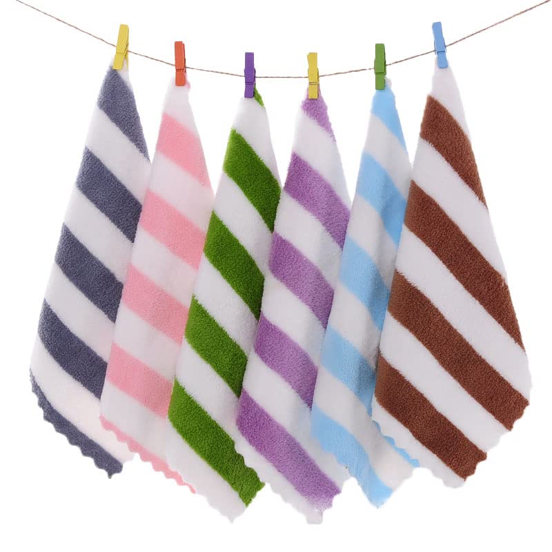 Uber World Handkerchief for Women and Kids | Face Towel | Kerchief | Hanky | Ladies Cotton Handkerchief | Lines (6)