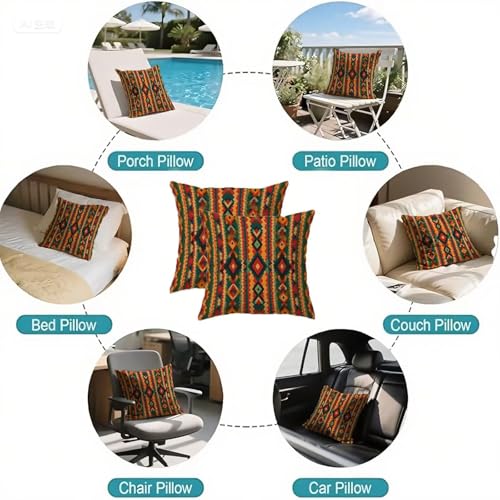 Taie oreiller double face imperméable pour votre patio et canapé