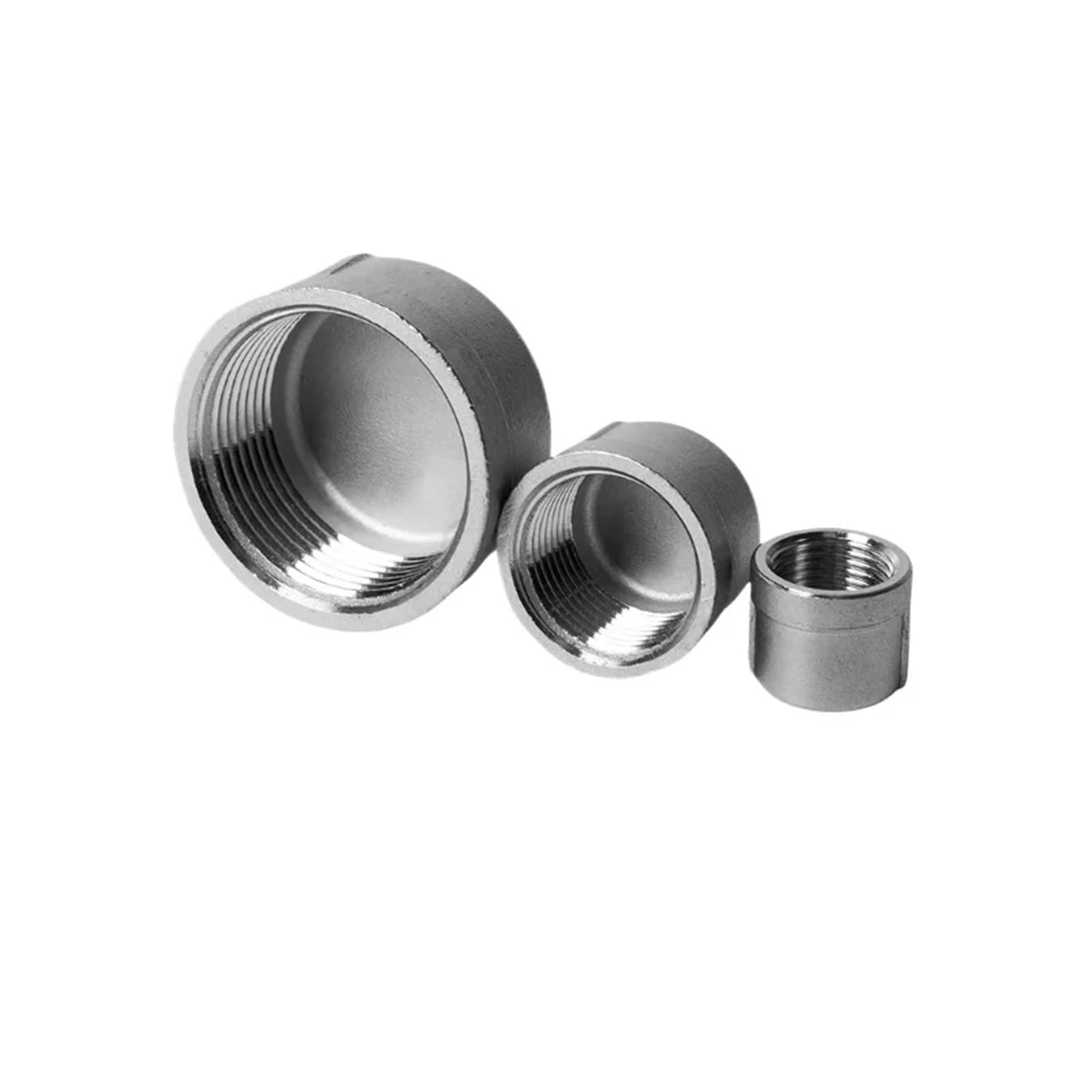 Conector hembra de acero inoxidable 201/304/316 de 1/8", 1/4", 3/8", 1/2" y 4" for tuberías de agua y gas 225(SS201,BSPT_1-1/4")
