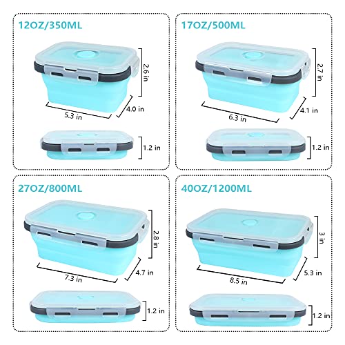 Set-of-4-Collapsible-Foldable-Silicone-Food-Storage-ContainersKtichen-Collapsible-Storage-Bowls-with-Airtight-Plastic-Lids-for-Leftover-Silicone-Lunch-Box-MicrowaveDishwasherFreezer-Safe