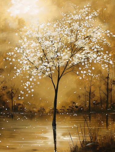 Peinture Diamant Automne 5D - Anti-Stress et Kit complet Broderie pour Adultes