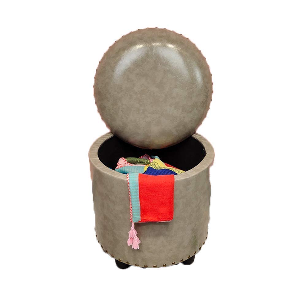 Boîtes de Rangement Ottoman Repose-Pieds : Finis le Désordre du Salon !