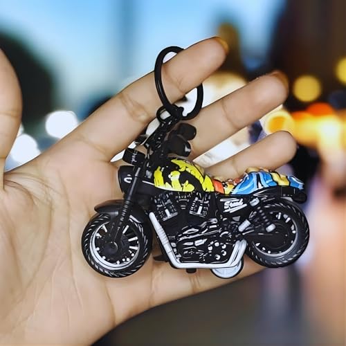 Image of Cute 3D Keychain | Keyring & Quirky Bag Charm | Hard Silicone, Unbreakable | Travel Essential | Kids Friendly | Strap & Bag Hook