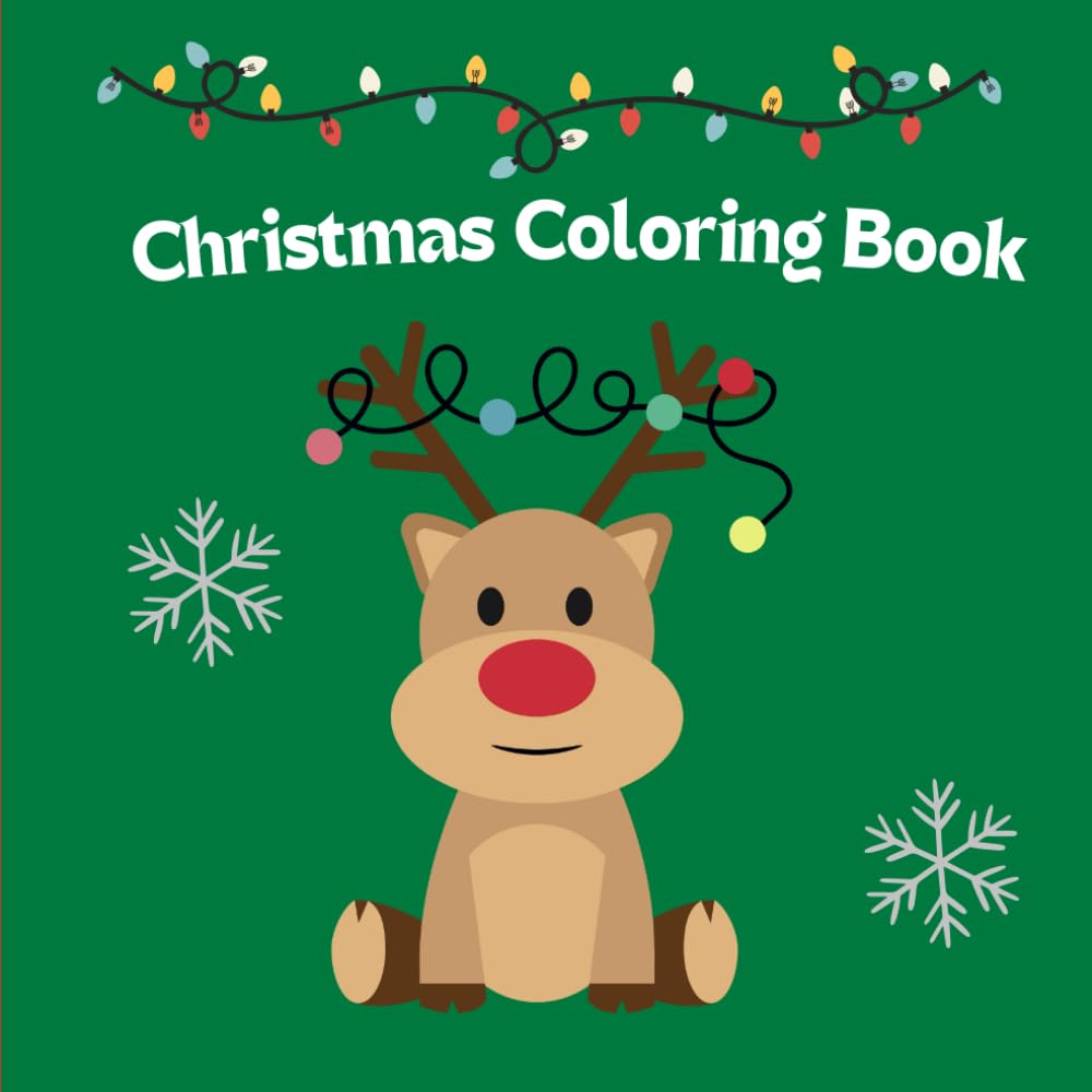 Christmas Coloring Book: coloring pages | Christmas Themed| Fun activities for all ages