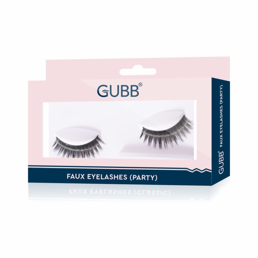 GUBB Eyelashes Set with Glue, Party Style Eyelash Extensions Kit, Black,-image-11