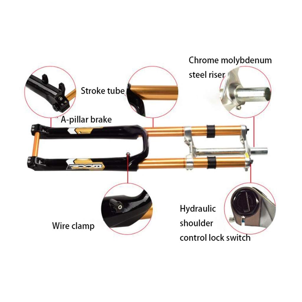MTB rower górski aluminiowy sztywny widelec zoom widelec amortyzowany widelec do roweru górskiego Speed Drop AM widelec amortyzowany 27,5 cala