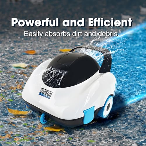 Robotic Pool Cleaner, Cordless Pool Vacuum with 19 GPM Powerful Suction, 2H Runtime and 3H Fast Charging, Dual Filters, Self-Parking, for Above Ground& In Ground Pools Up to 870 sq.ft 2 Robotic Pool Cleaner, Cordless Pool Vacuum with 19 GPM Powerful Suction, 2H Runtime and 3H Fast Charging, Dual Filters, Self-Parking, for Above Ground& In Ground Pools Up to 870 sq.ft - Image 3