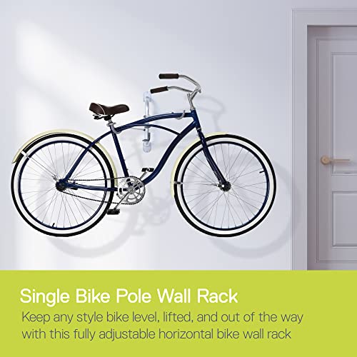 Support mural pour vélo Delta gris crochet de suspension de garage - 2