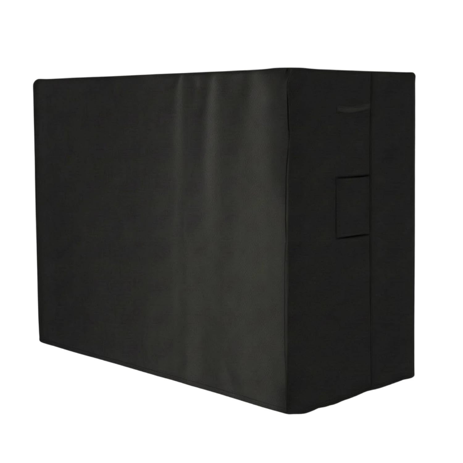 Weather-Resistant Firewood Rack Cover Heavy-Duty Wood Rack Cover Waterproof Wood Tarp Rectangular for Patio, Garden, Black-picture-22