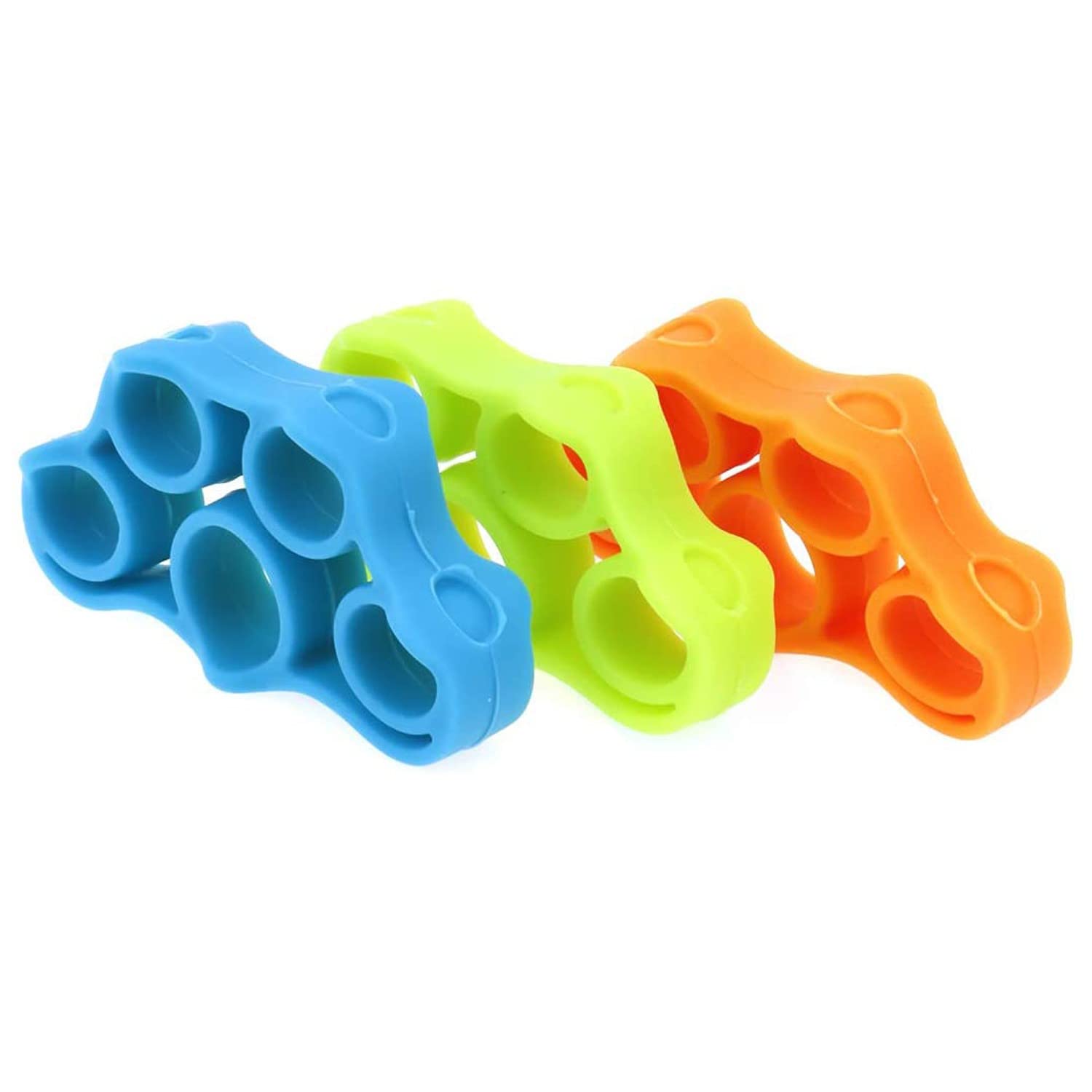 AMIFIT Silicone Finger Stretcher Exerciser | 3 Levels | Hand Resistance Bands | Grip Strengthener | Multicolor (Set of 3) (B0BY9C3JV2) Amazon Price History, Amazon Price Tracker