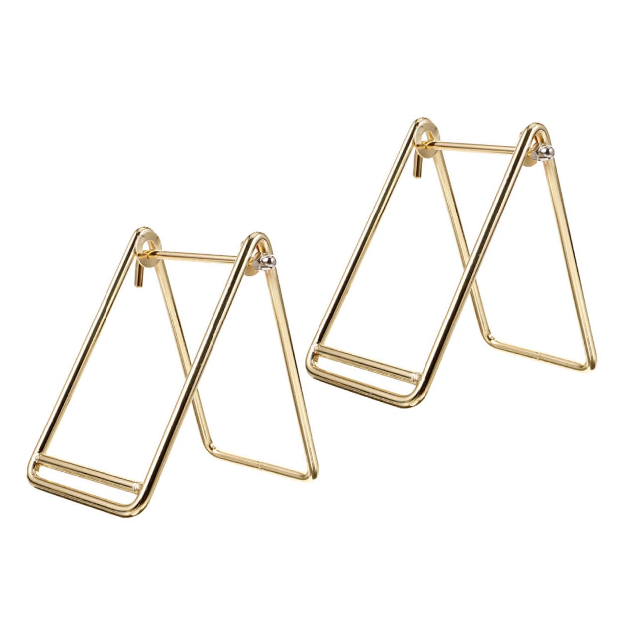 VILLCASE 2pcs Movie Ticket Dispenser Tabletop Ticket Dispensing Holder Stainless Steel Rack for Sports