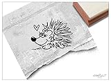 Stempel: IGEL Ingo - Süßer Tierstempel, um kleine Geschenke und Karten entsprechend zu verzieren. Das herzallerliebste Stacheltier auf Erden ;) Ideal als Malvorlage für Kinder.