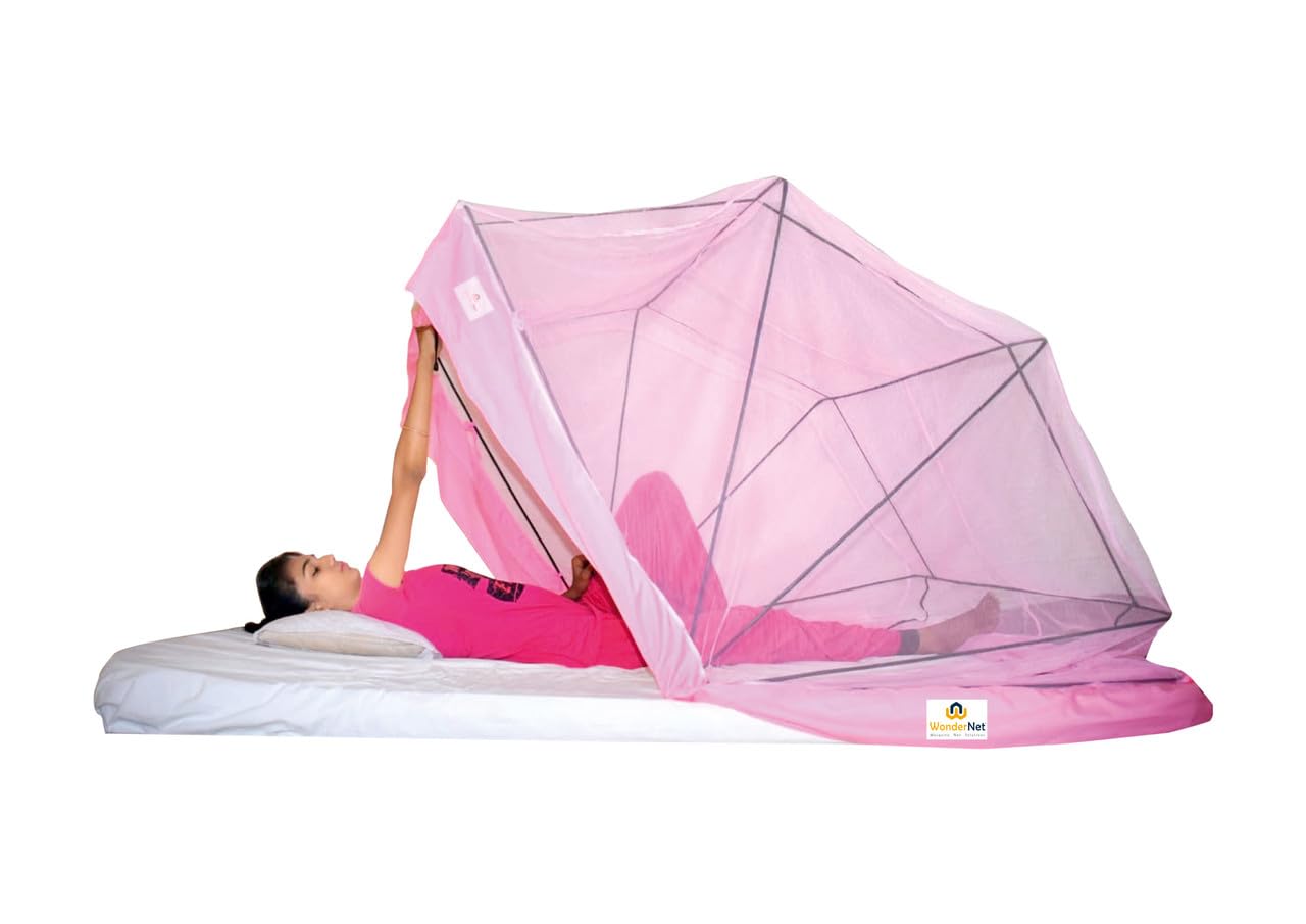 Mosquito Net for Bed - Cream Color -5