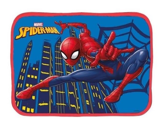 ILS I LOVE SHOPPING Placemat Sets de table souple pliable imperméable 30 x 40 cm Rouge 1 pièce...