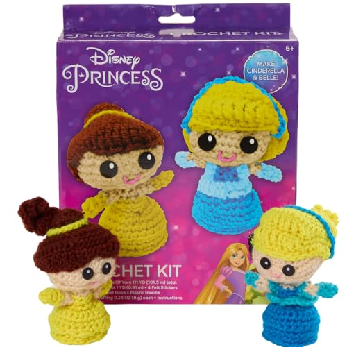 Innovative Designs Disney Princess Crochet Kit for...