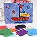 Jouets artisanaux DIY House CRATIQUES TOYES pour Enfants FEU du Papier Fille DE Maison DE MATÉRIAUX MATÉRIELLES MATÉRIELLES d'arts ET Crafts CAFF pour Baby Boy Facile (Color : DIY Boat)