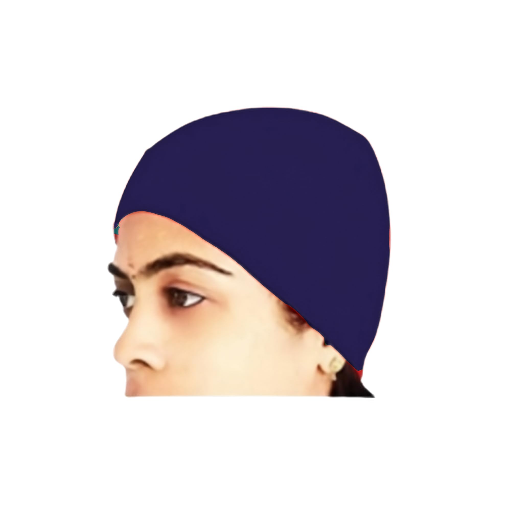 MOTUS Helmet Cap for Women, Running Sports Beanie, Under Helmet Liner, Cycling, Accessories Pack of 3, Free Size (in, Alpha, Free Size, BWN)
