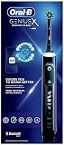 Oral-B Genius X Brosse à dents Electrique, 1 Manche Noir Rechargeable avec Intelligence Artificielle, 1 Tête de rechange, Cadeau Fêtes des Pères - 1