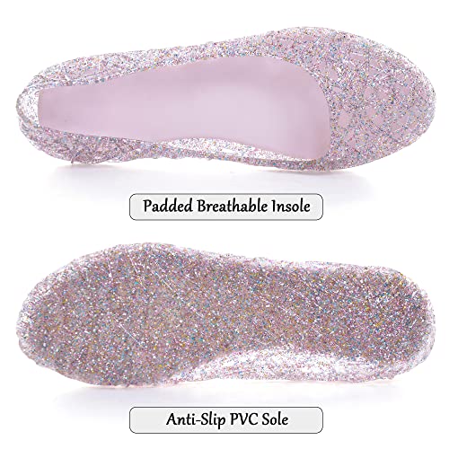 Image of Dear Time Women Flat Heel Summer Beach Jelly Shoes