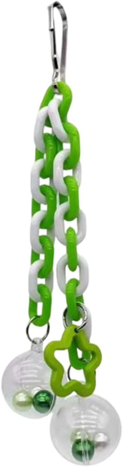 Vogel Spielzeug Zum Nagen | Kletter-Spiel mit bunten Perlen zum Knabbern,Spielzeug für Graupapageien | für Ara, Nymphensittich, Conure, Huhn, Quäkersittich, Unzertrennliche, Tier