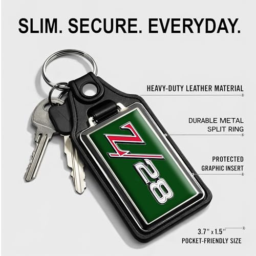 Image of Brotherhood Car Key Chain for Camaro - Classic Models Keychain for Men and Women Gift Key Ring