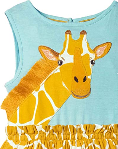 Image of HILEELANG Toddler Girl Cotton Casual Dress Summer Short Sleeve Basic Tunic Playwear Shirt Dresses