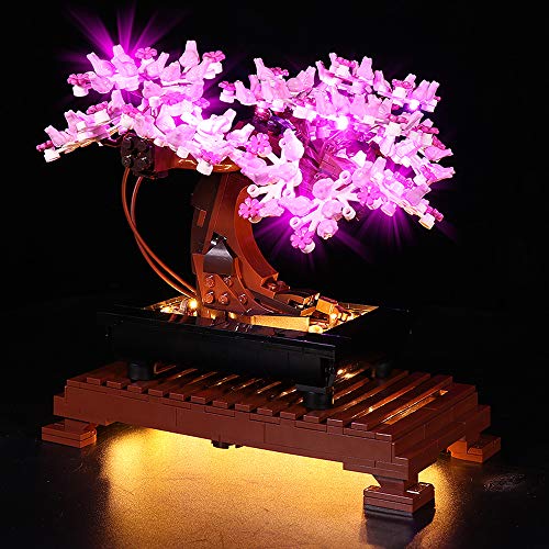 ZHLY LED Licht-Set für Lego Creator Expert Bonsai Baum Beleuchtung Lichtset Kompatibel Mit Lego 10281 Creator Expert… – Bild 5