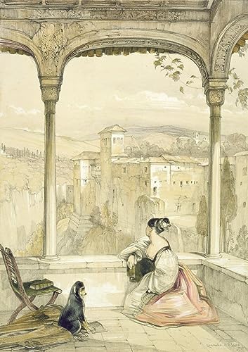 Tableaux Graffiti Art Mural Grenade 60x90cm - Impression Poster John Frederick Lewis