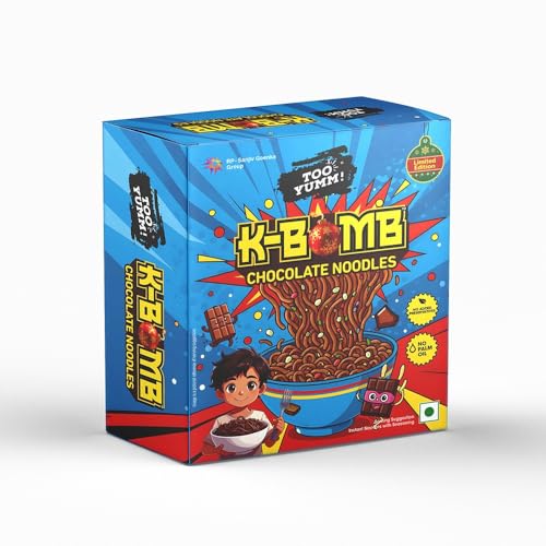 Image of Too Yumm! K-BOMB Chocolate Noodles,Instant Noodles,100% Veg, Limited Edition, No Palm Oil