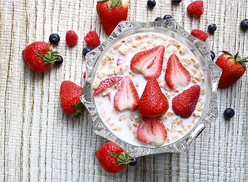 Binsakao 0306BOWLS 8.5 Oz Glass Bowls Set Of 6, Small Scalloped Bowl, Dessert Bowls For Ice Cream, Snack Bowls thumb #4