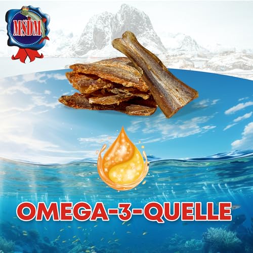 Fisch Jerky Original 1kg I High Protein I Snacks I Trockenfisch Omega 3 I Beef Jerky, Trockenfleisch & Chips Alternative Proteinreich
