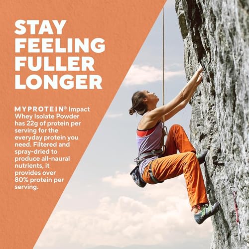 Image of Myprotein Impact Whey Protein Powder 18.5 g Whey Protein Post-Workout Protein Build Lean Muscle Mango 2.2 lb 1 kg