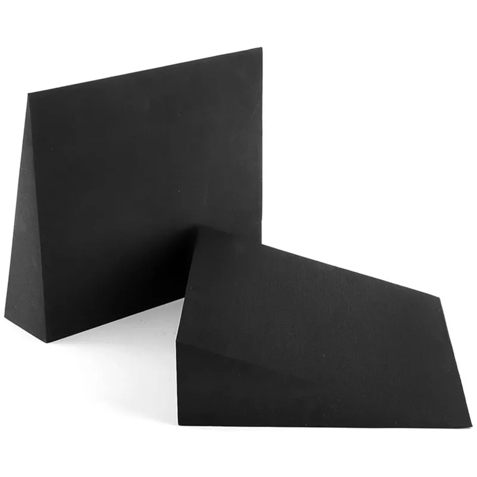 Blocchi yoga 1/2Pcs Grande Yoga Schiuma Cuneo Schede Inclinate EVA Stretch Blocco Vitello Extender Piede Barella for I Piedi Accessori for Il Fitness