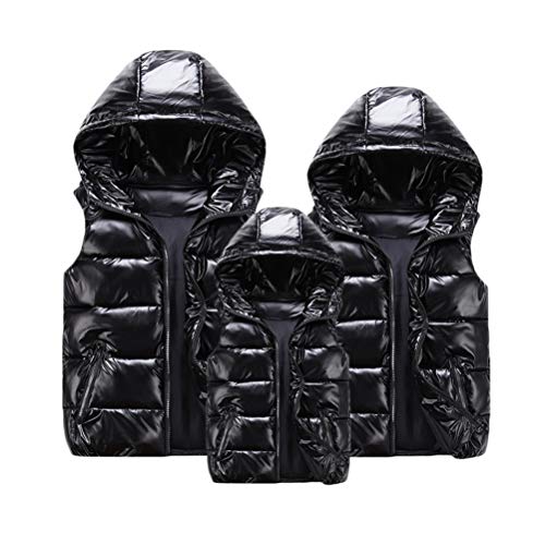 shownicer Damen Weste Steppweste Vater Mutter und Kinder Familie Matching...