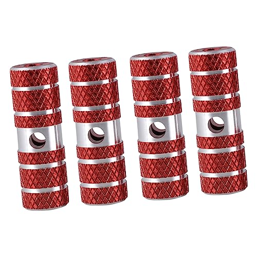 FOYTOKI 2 Pair Aluminum Alloy Bike Cylinder Seat Axle Pegs 9.5mm 10mm Fit Easy Install for Mountain Bike