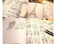 PARIS SECRET coloring book 8954431119 Book Cover