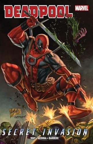 Deadpool - Secret Invasion für 8,14 EUR (-37%) statt 12,99 EUR bei amazon.de Bild: Deadpool - Secret Invasion für 8,14 EUR (-37%) statt 12,99 EUR bei amazon.de