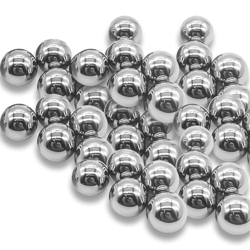 100pcs 1/2''inch Chrome Steel Bearing Balls 13mm Steel Balls Precision Bearing Bulk Bicycle Bearing Balls