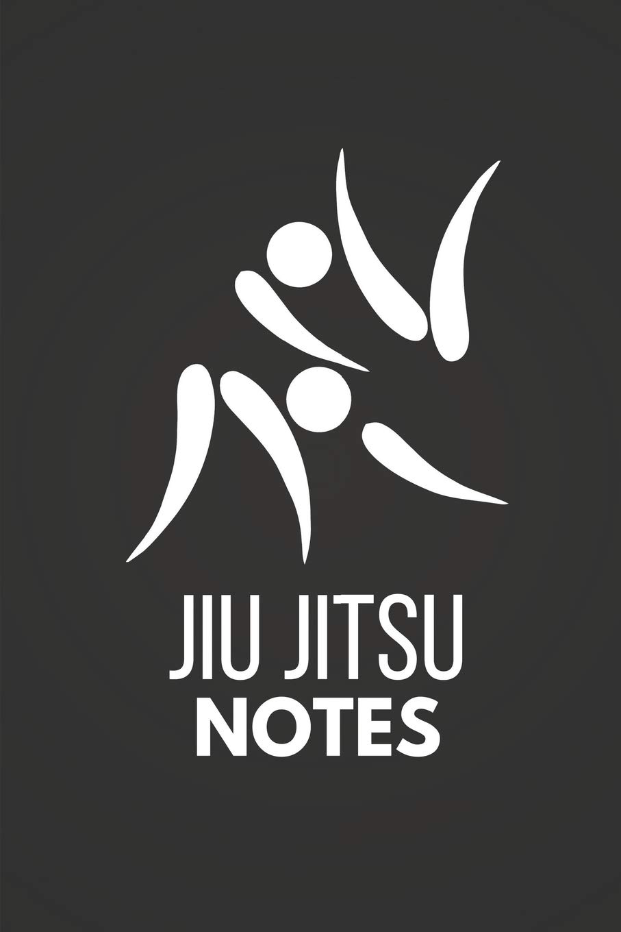 Jiu Jitsu Notes: Small Lined Journal Notebook 6" x 9"