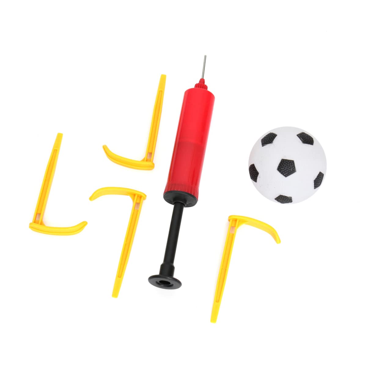 Gogogmee Portable Soccer Goal DIY Assembly Soccer Gate for Indoor and Outdoor Play Blue for Developing Sports Interests