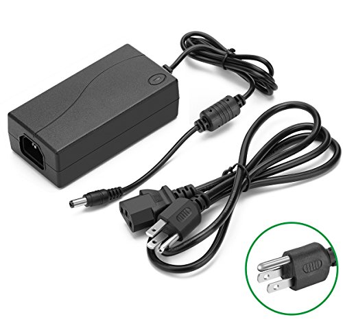 Minger Power Supply 24V 6A Power Adapter Transformer for 5050 3528 5630 Flexible RGB LED Strip Lights, Tape Lights