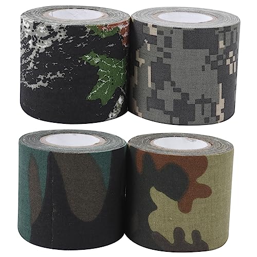 Tissu non tissé POPETPOP bandage de camouflage élastique pour masquer sans laisser de colle